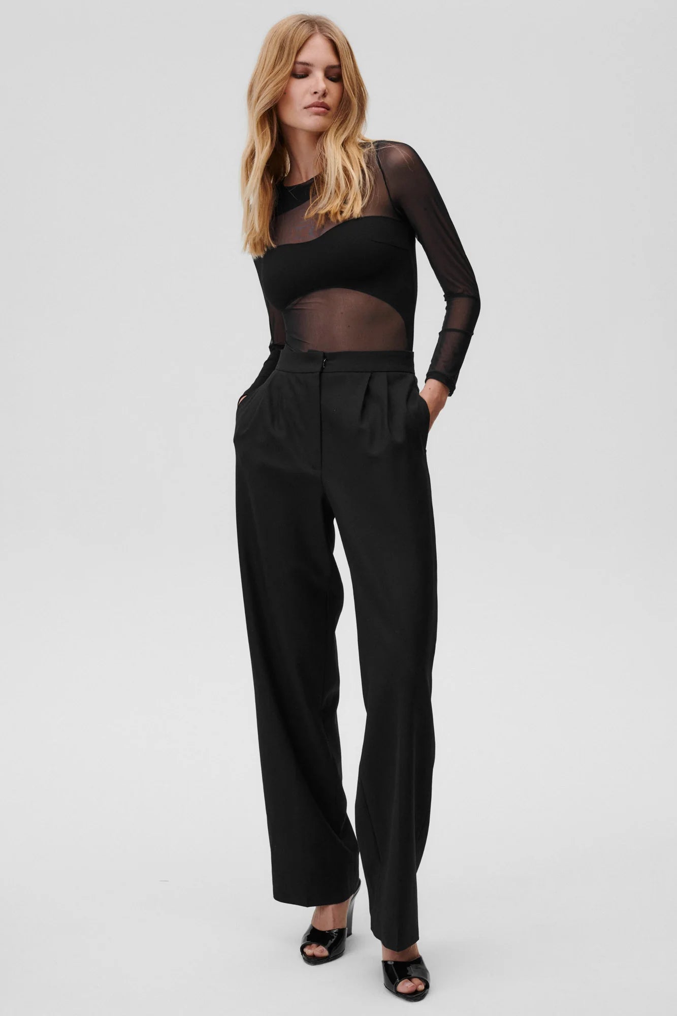 Undress Code No Promises Bodysuit Thong | Black