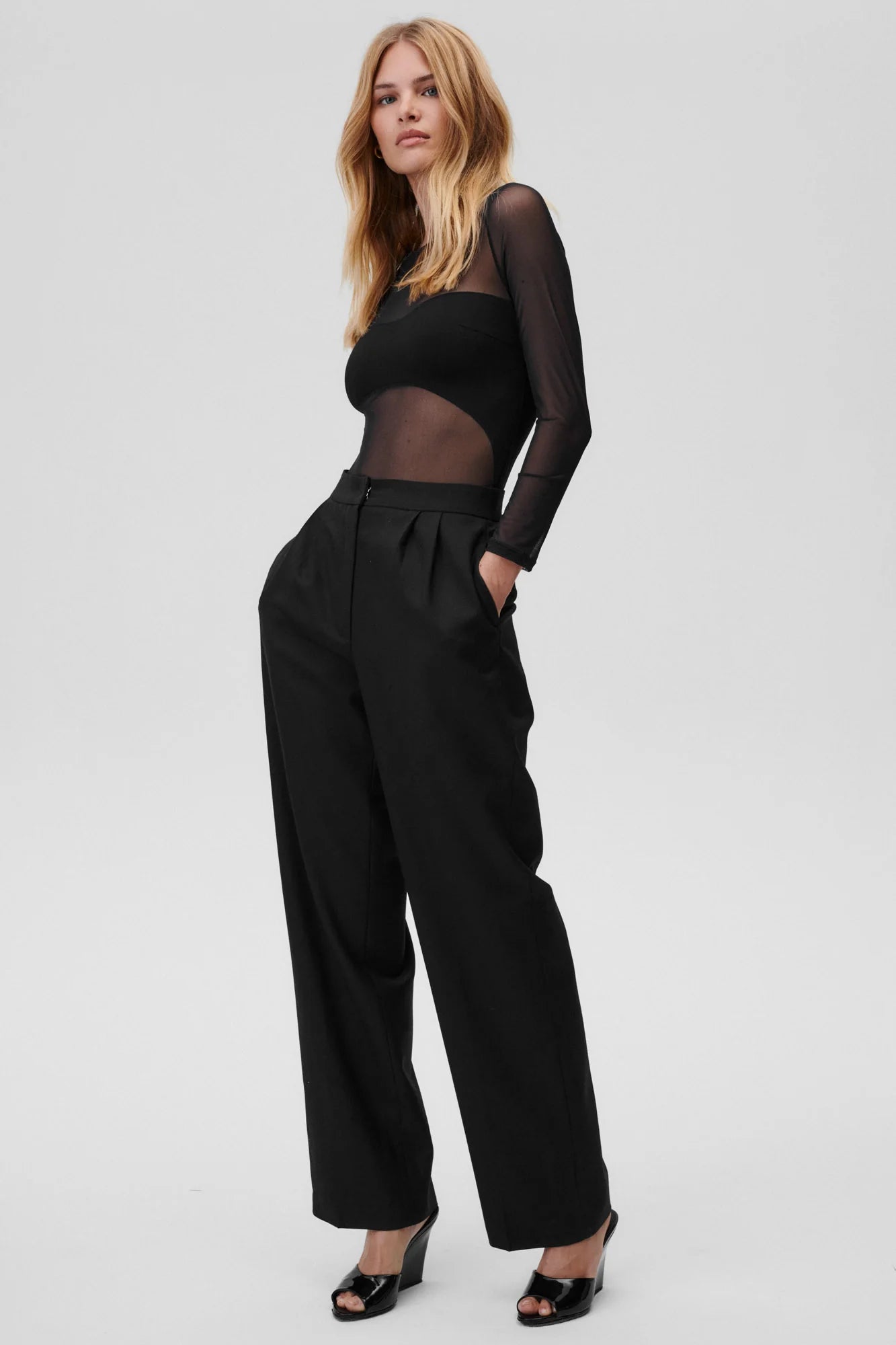 Undress Code No Promises Bodysuit Thong | Black