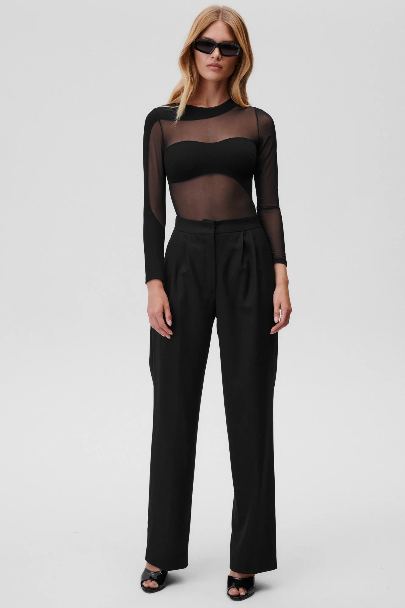 Undress Code No Promises Bodysuit Thong | Black