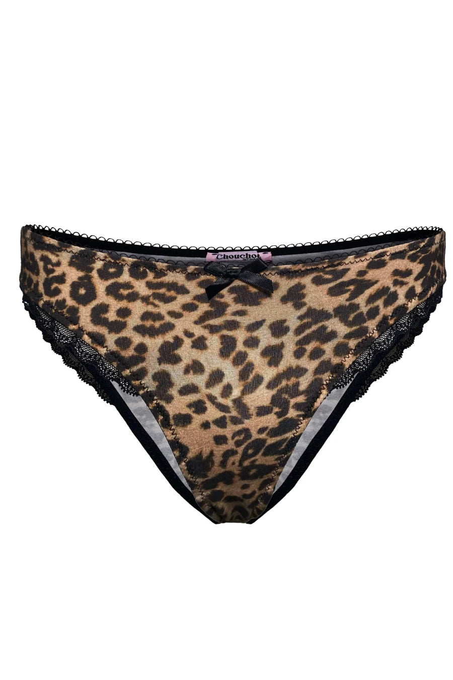 Chouchou Intimates Valentina Organic Cotton Tanga | Leopard