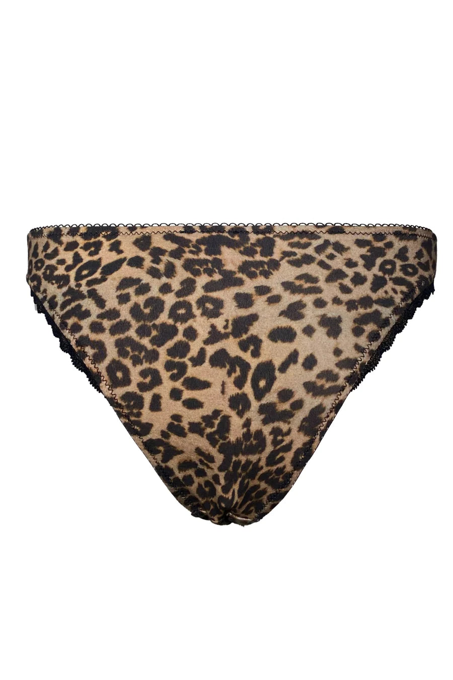 Chouchou Intimates Valentina Organic Cotton Tanga | Leopard