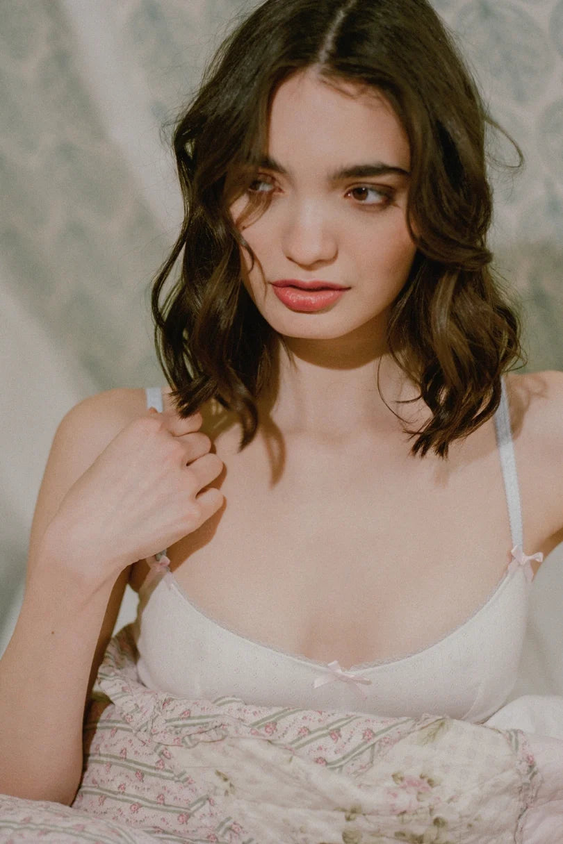 Chouchou Intimates Ophelia Bralette | White