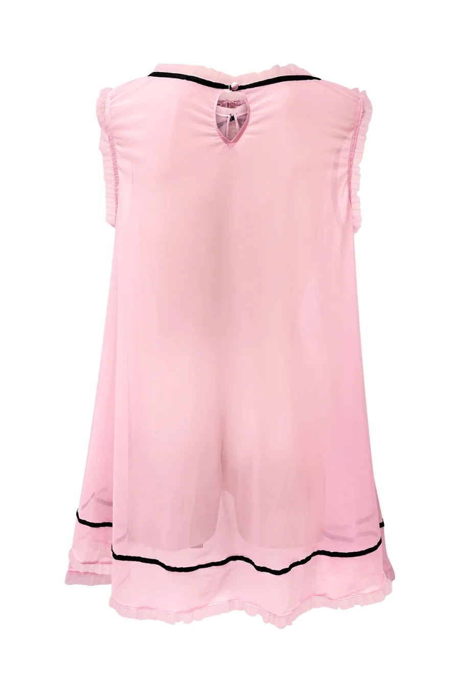 Harper Babydoll | Pink - Back - Souszy - Chouchou Intimates