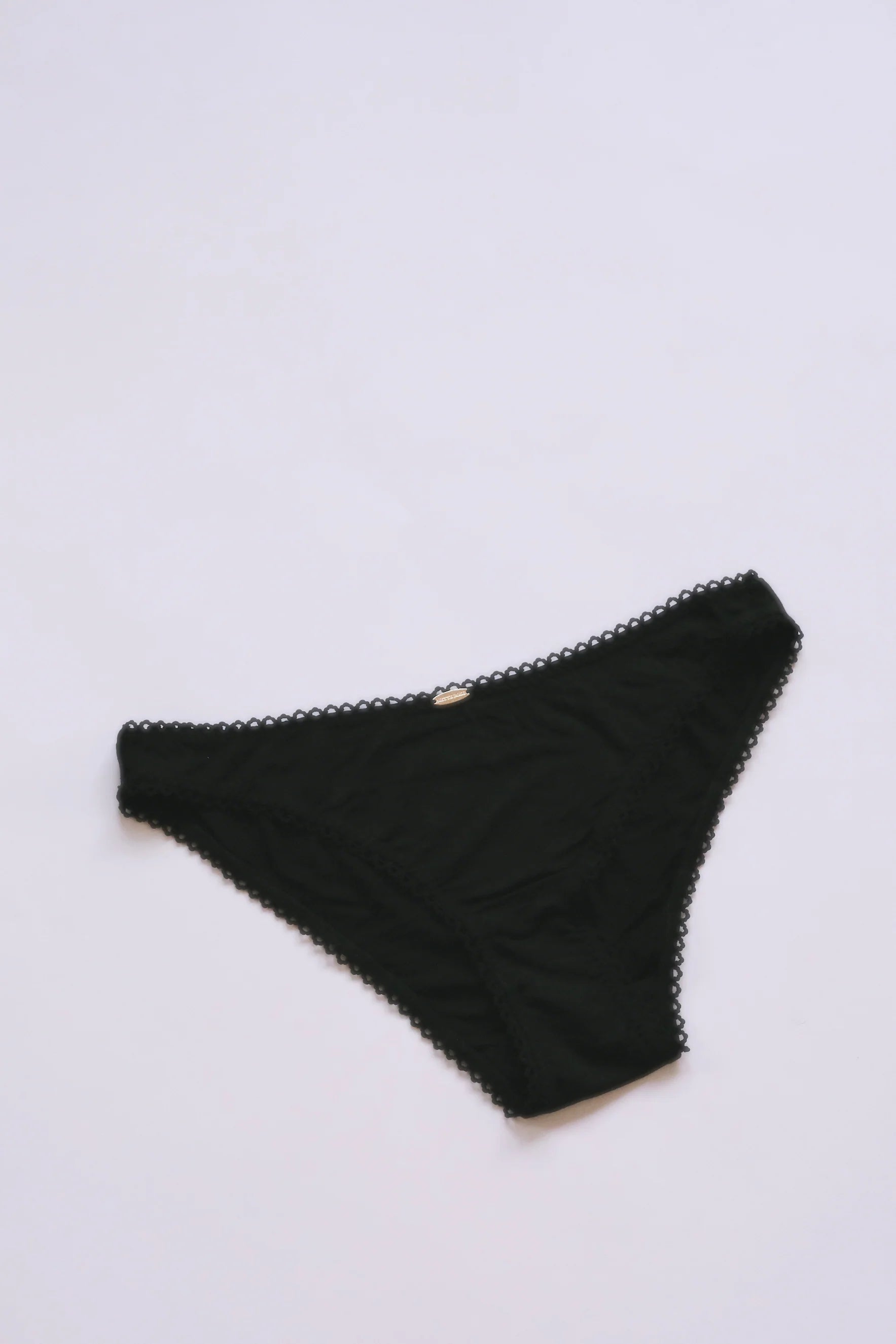 Nette Rose Bamboo Bikini Brief | Black