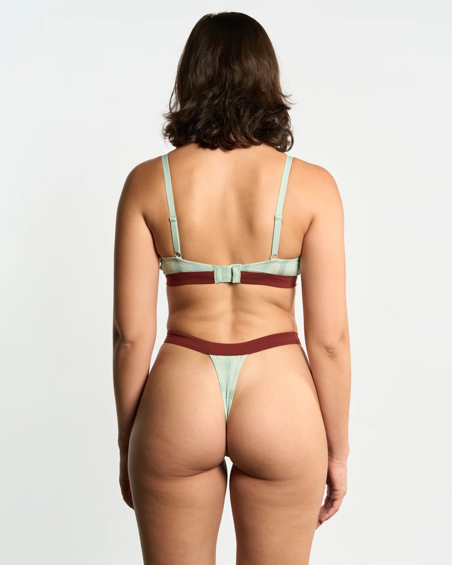 Chouchou Intimates Junie Bralette | Mint Choc Chip