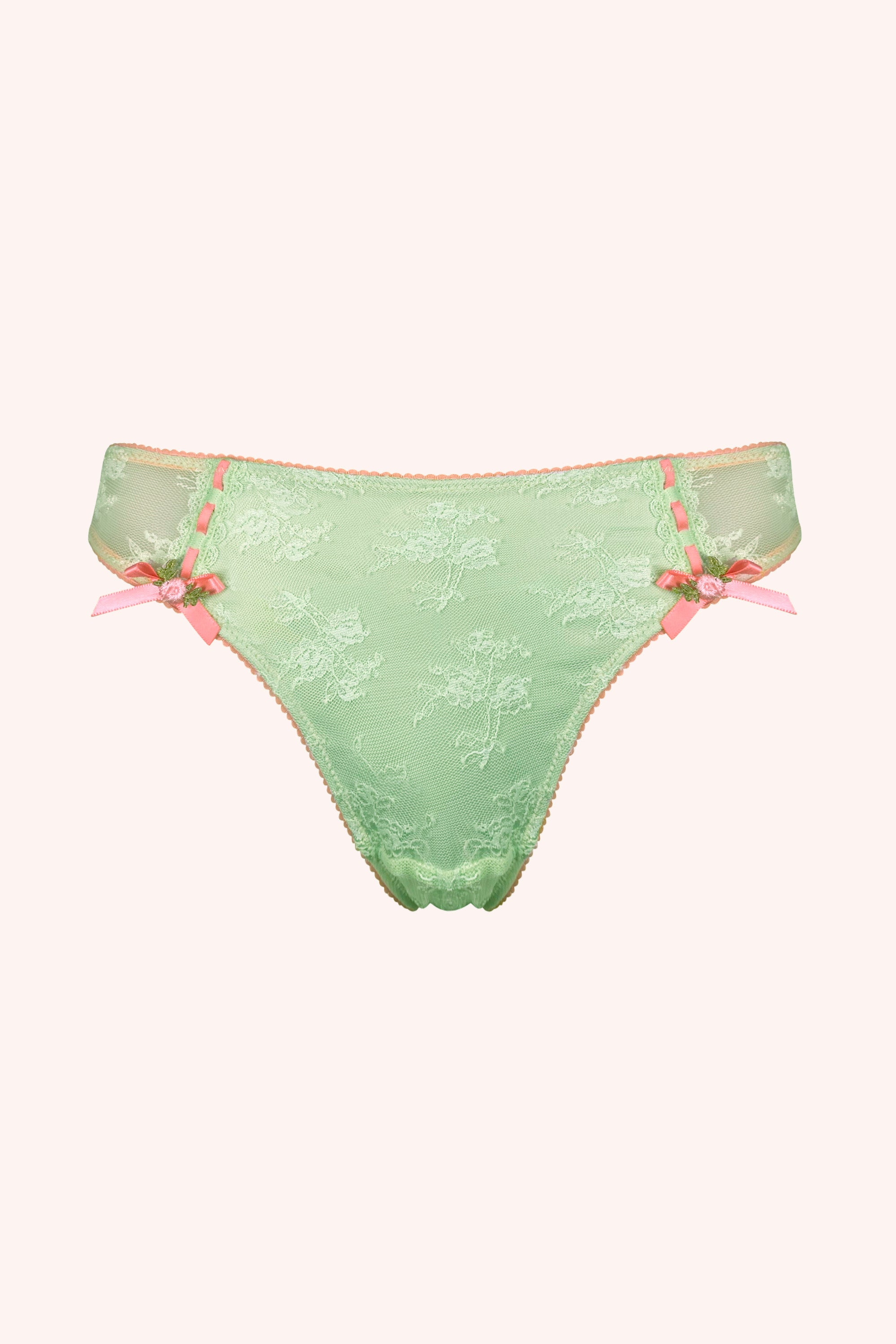 Juliet G-String | Pistachio - Souszy - Chouchou Intimates