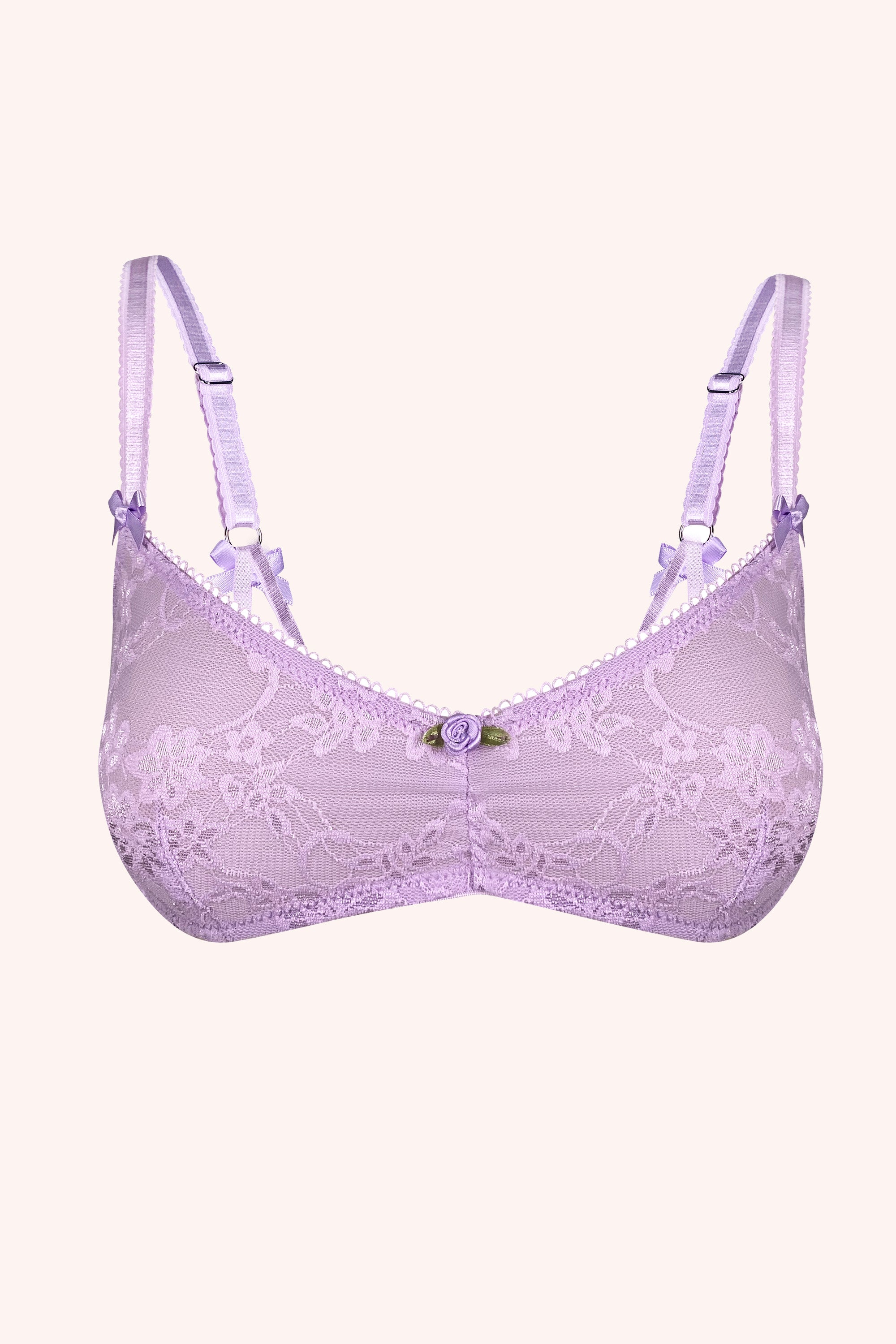 Kayla Bralette | Lavender - Front - Souszy - Chouchou Intimates