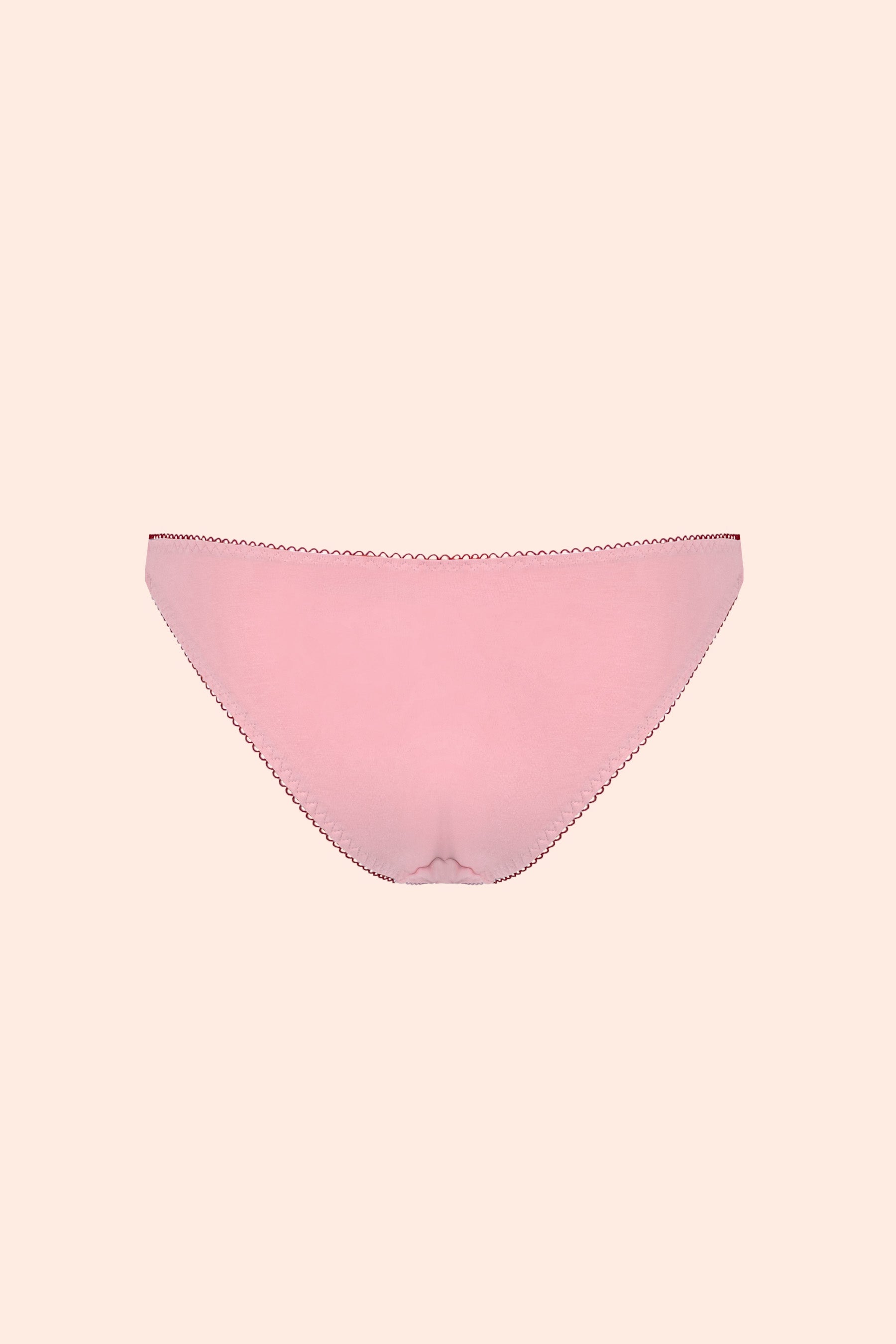 Georgia Bikini Brief | Pink - Back - Souszy - Chouchou Intimates