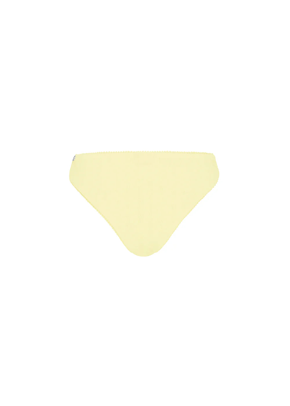 Miyako Estelle Certified Organic Cotton Cheeky-cut Brief | Lemon