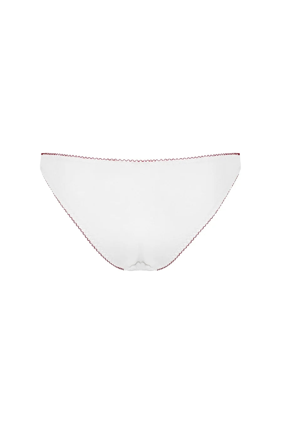 Georgia Bikini Brief | White - Back - Souszy - Chouchou Intimates