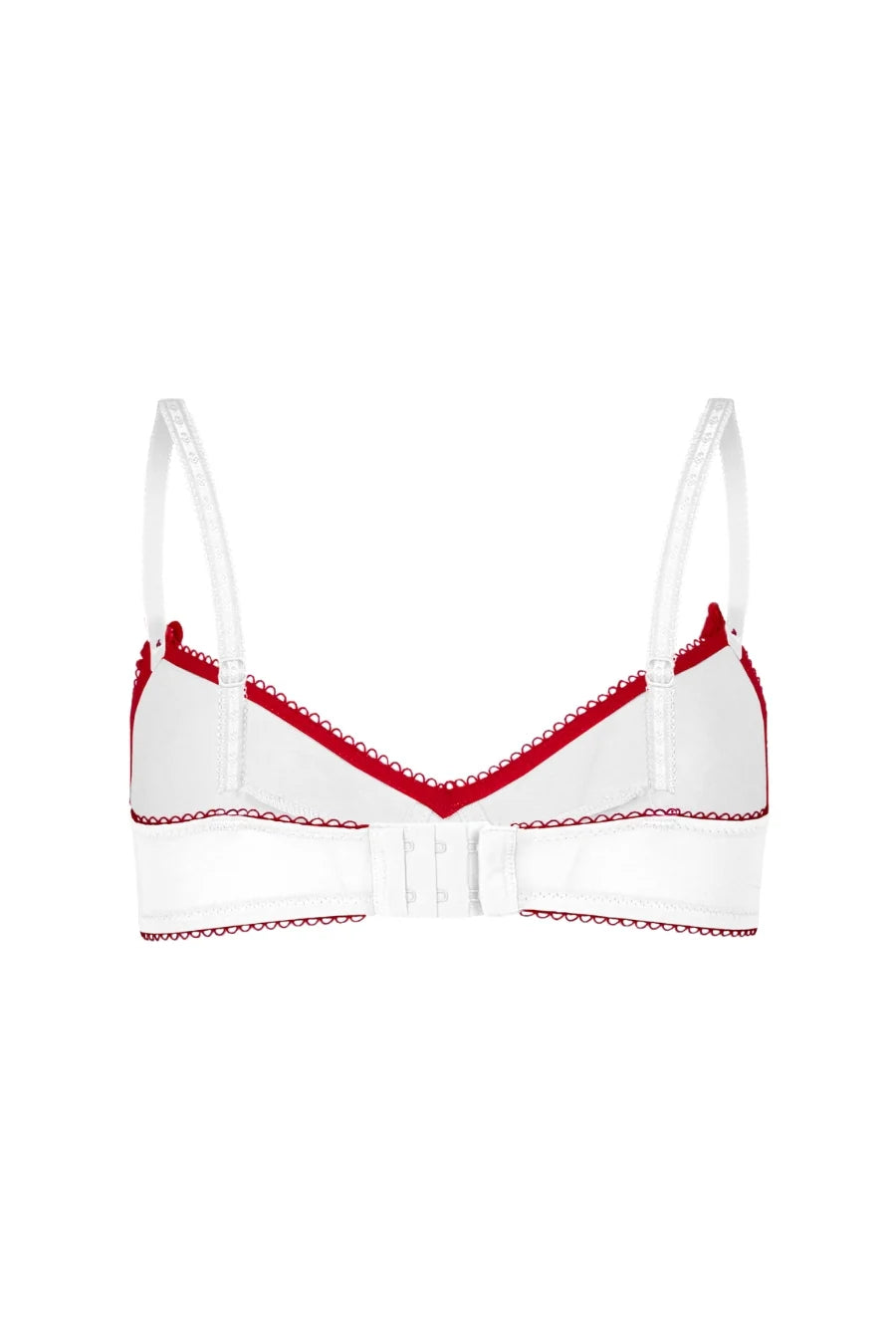 Georgia Bralette | White - Back - Souszy - Chouchou Intimates