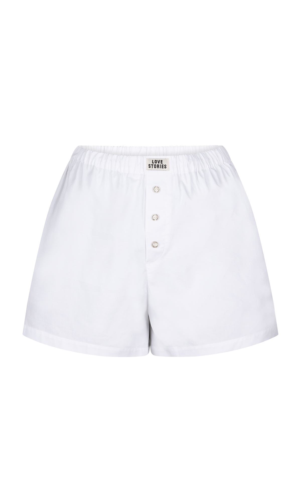 James Just Married Boxershort-style shorts | White - Souszy - Love Stories