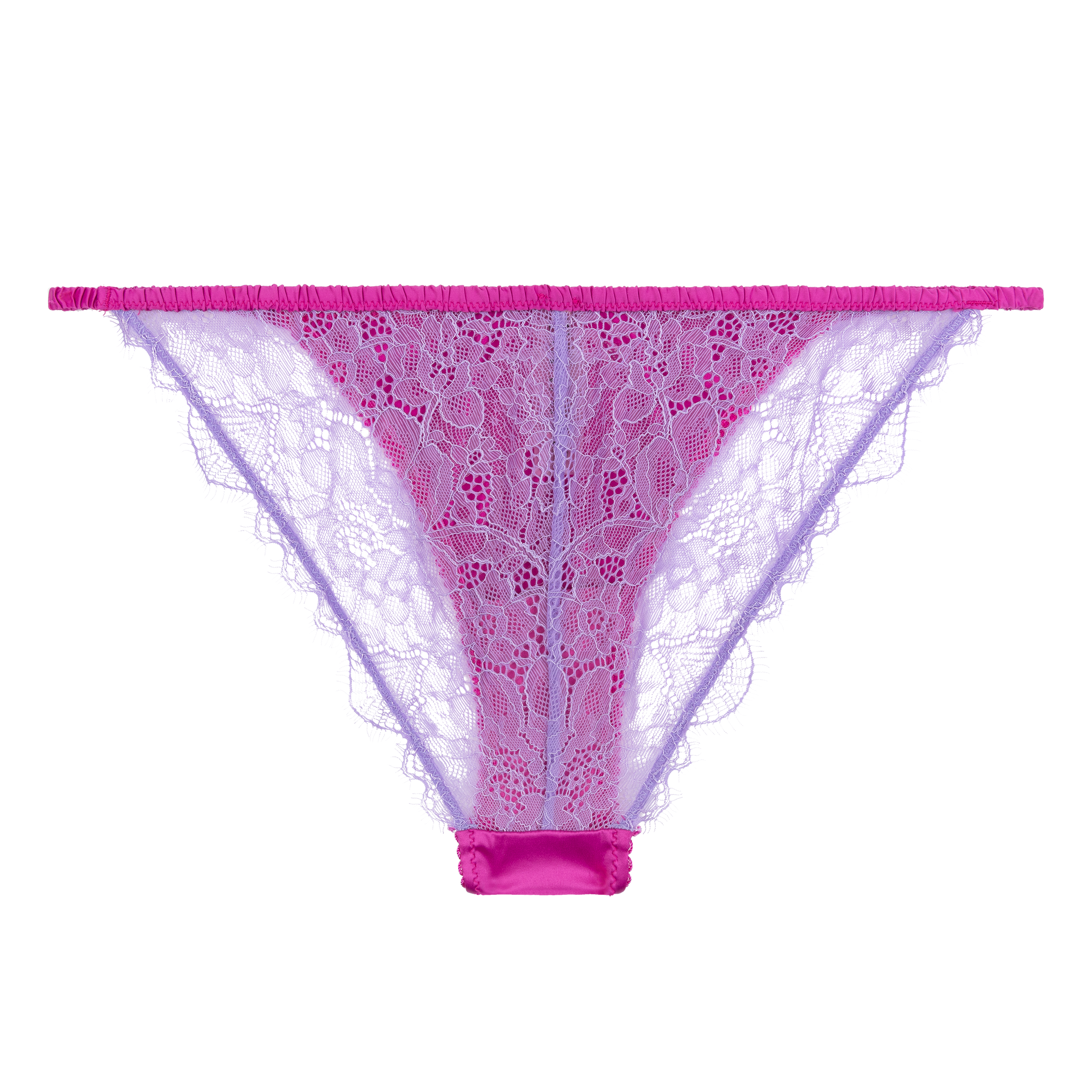 Wild Rose Lace Briefs | Pink - Souszy-Love Stories