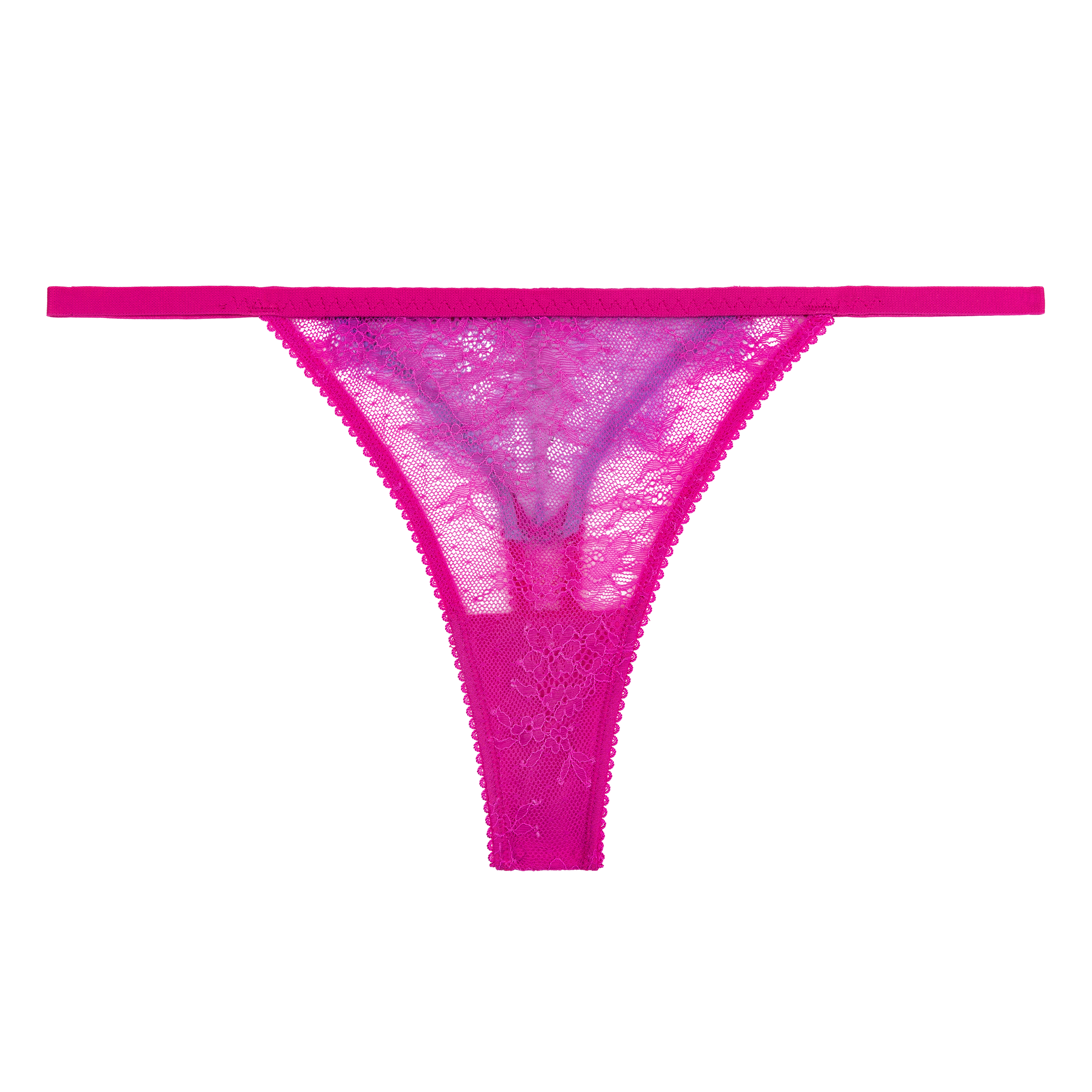 Roomservice Lace Thong | Pink - Souszy -Love Stories