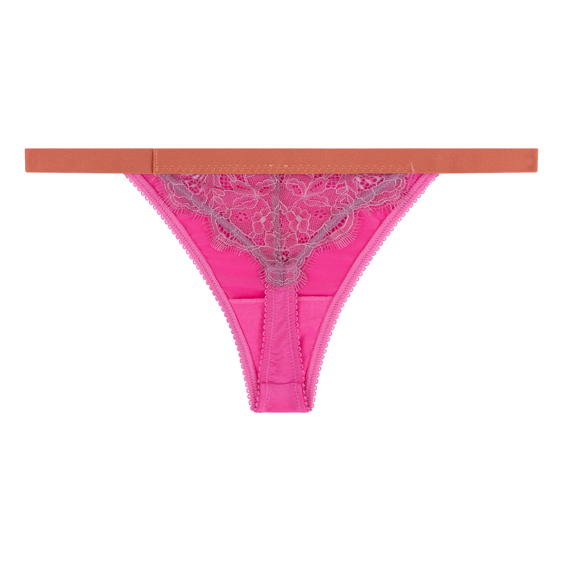 Love Stories Roomservice Elegant String Briefs | Pink