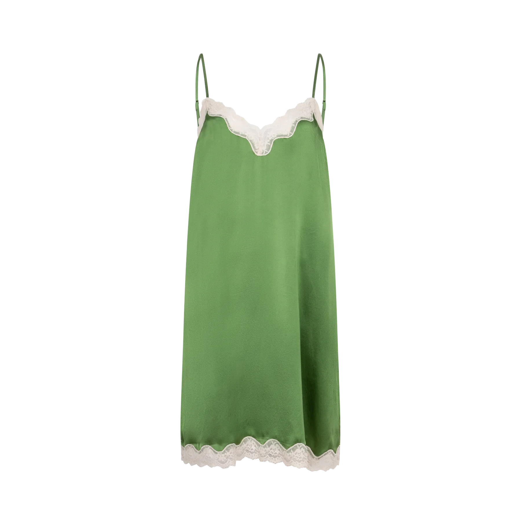 Love Stories Willow Slip Dress | Forest Green