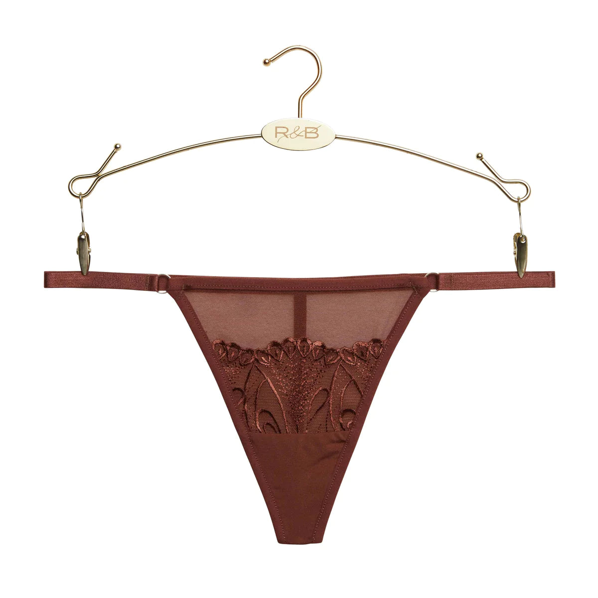 Rose & Bare The Bare Lace Set| Brown