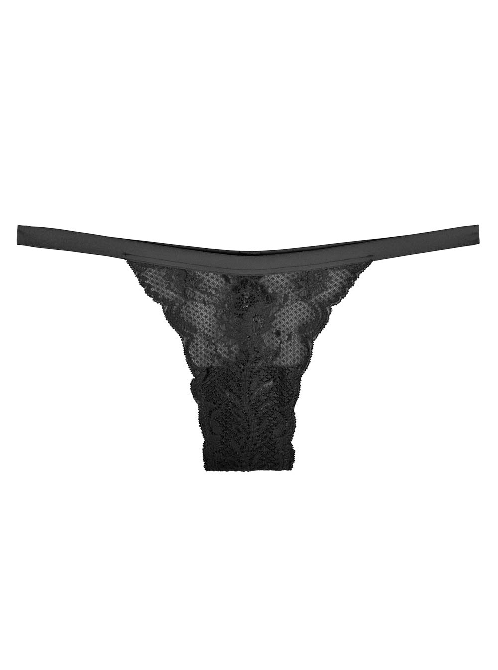 Cosabella Never Say Never Skimpie Low-Rise G-String | Black