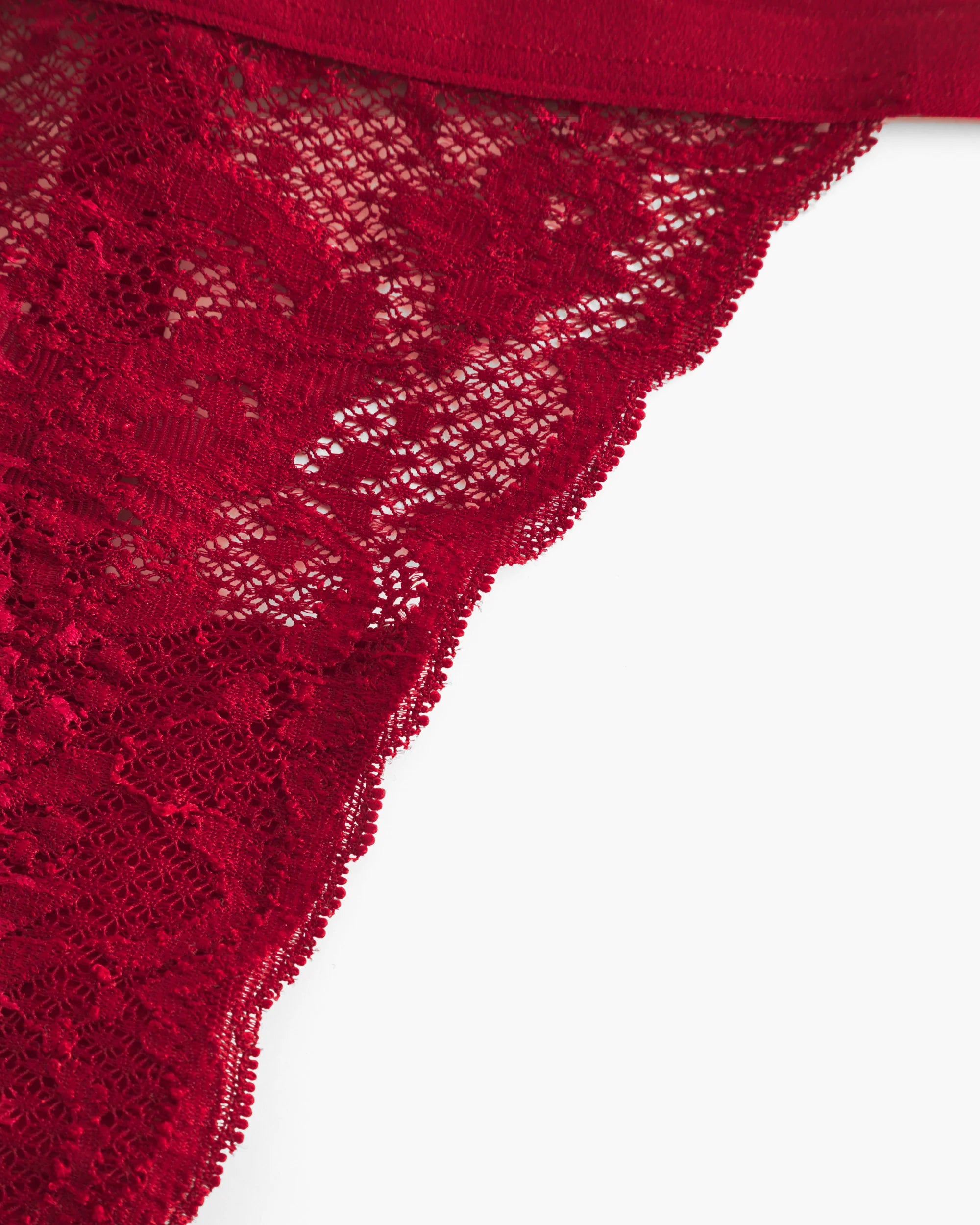 Cosabella Never Say Never Skimpie Low-Rise G-String | Sindoor Red