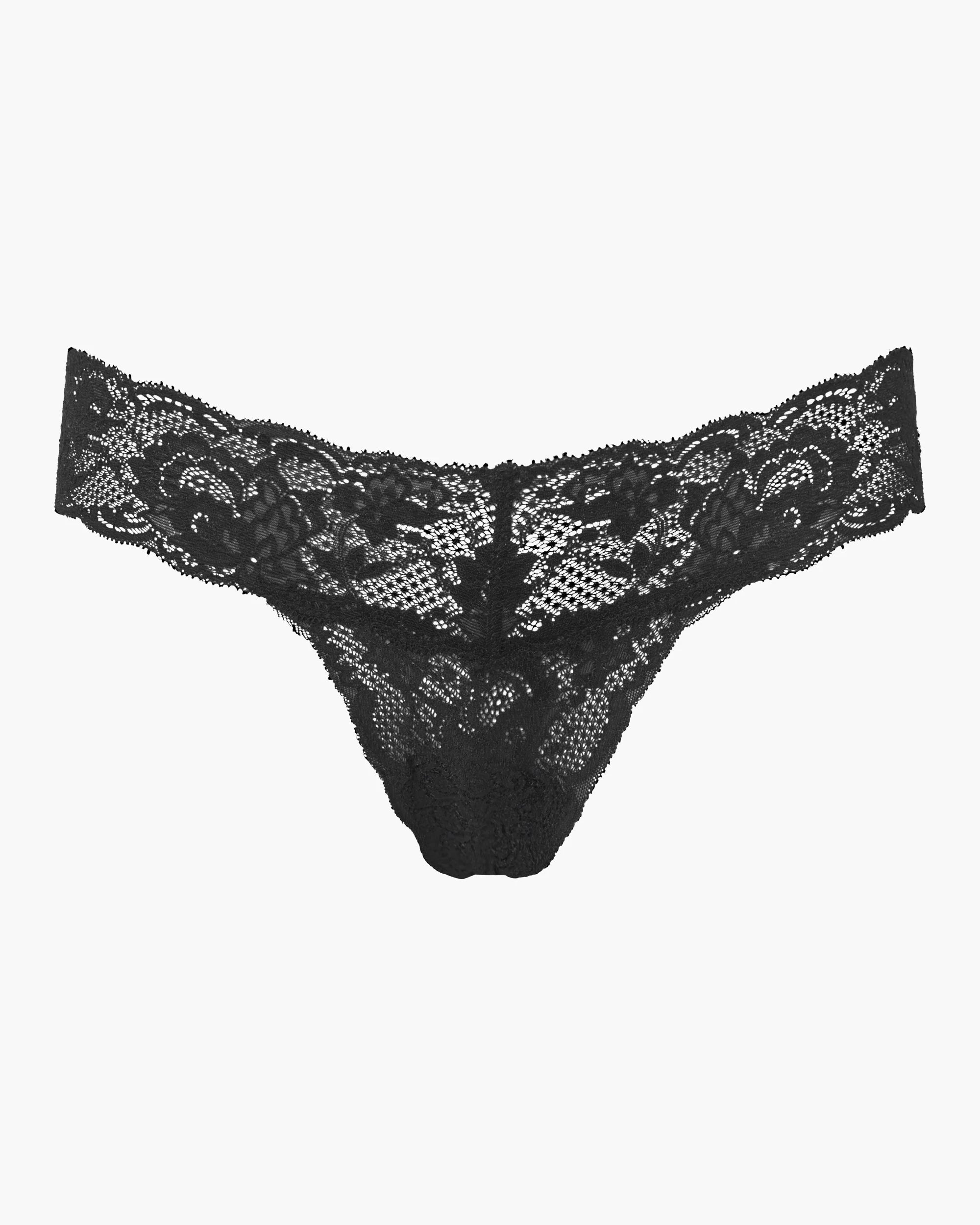 Cosabella Never Say Never Cutie Low Rise Thong | Black