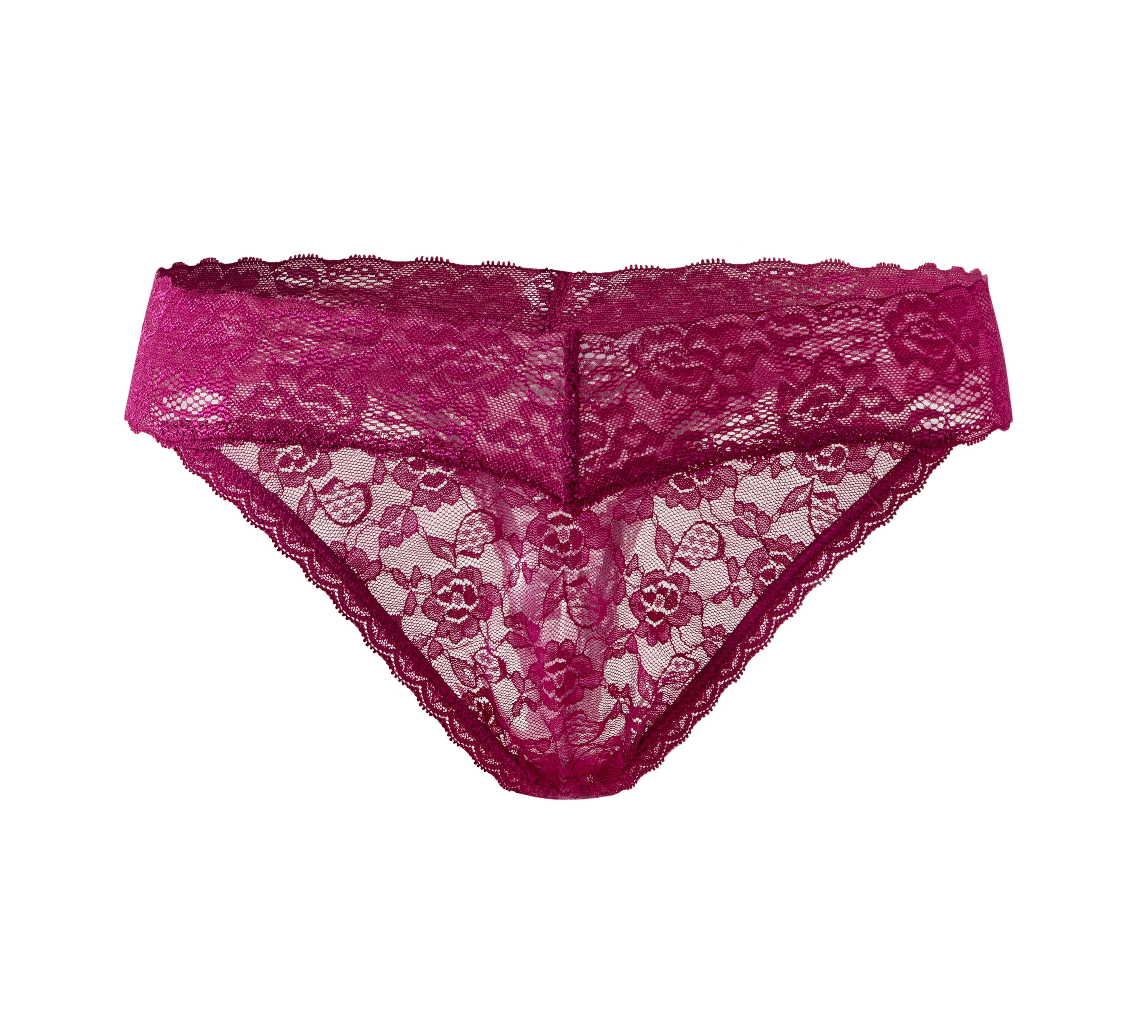 Souszy Everyday Lace Thong 3 Pack | Berry