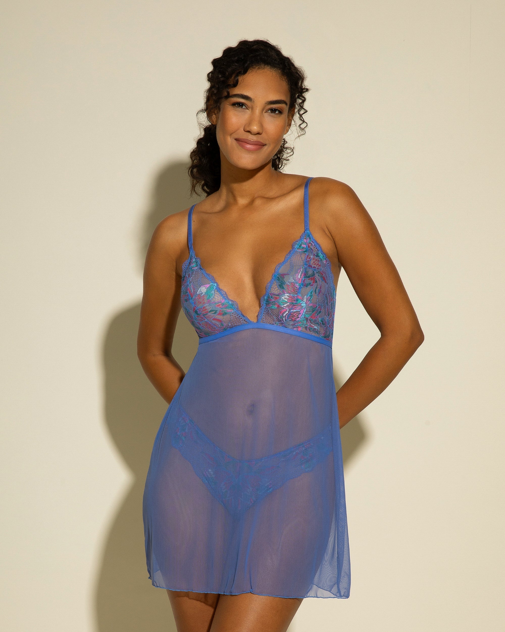 Cosabella Paradiso Chemise - Souszy | Portofino Blue