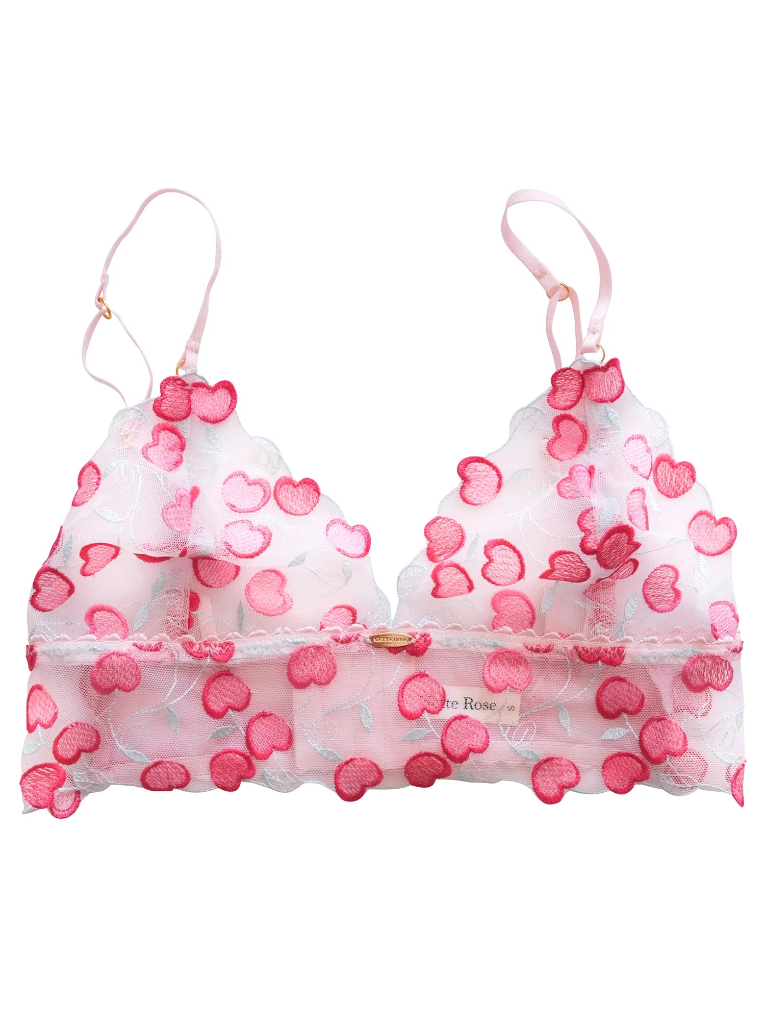 Nette Rose Primrose Midline Bralette | Pink