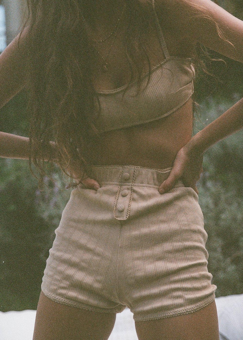 Miyako Camille Certified Organic Cotton Crop | Latte