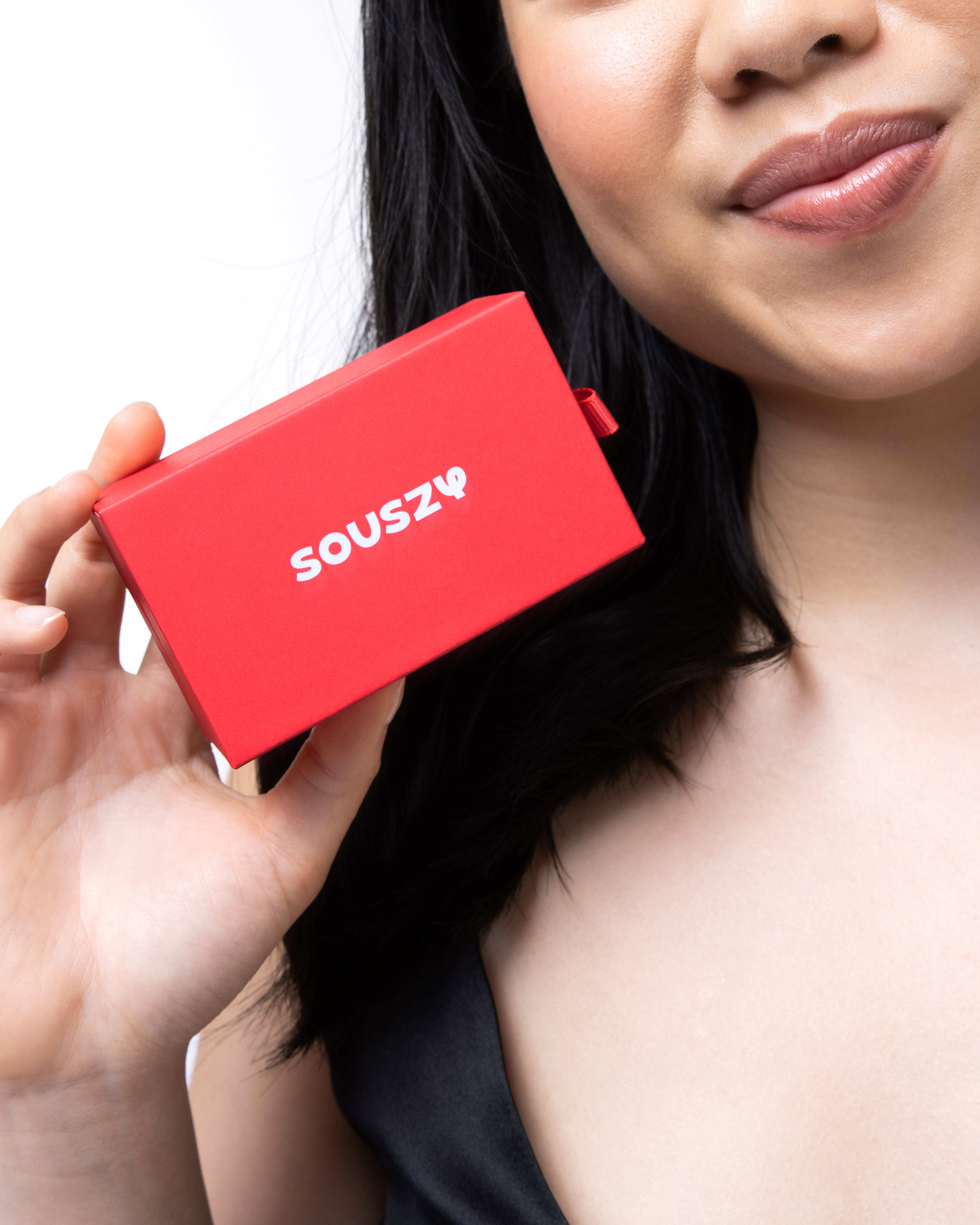 Souszy Silk Scrunchie Large | Navy