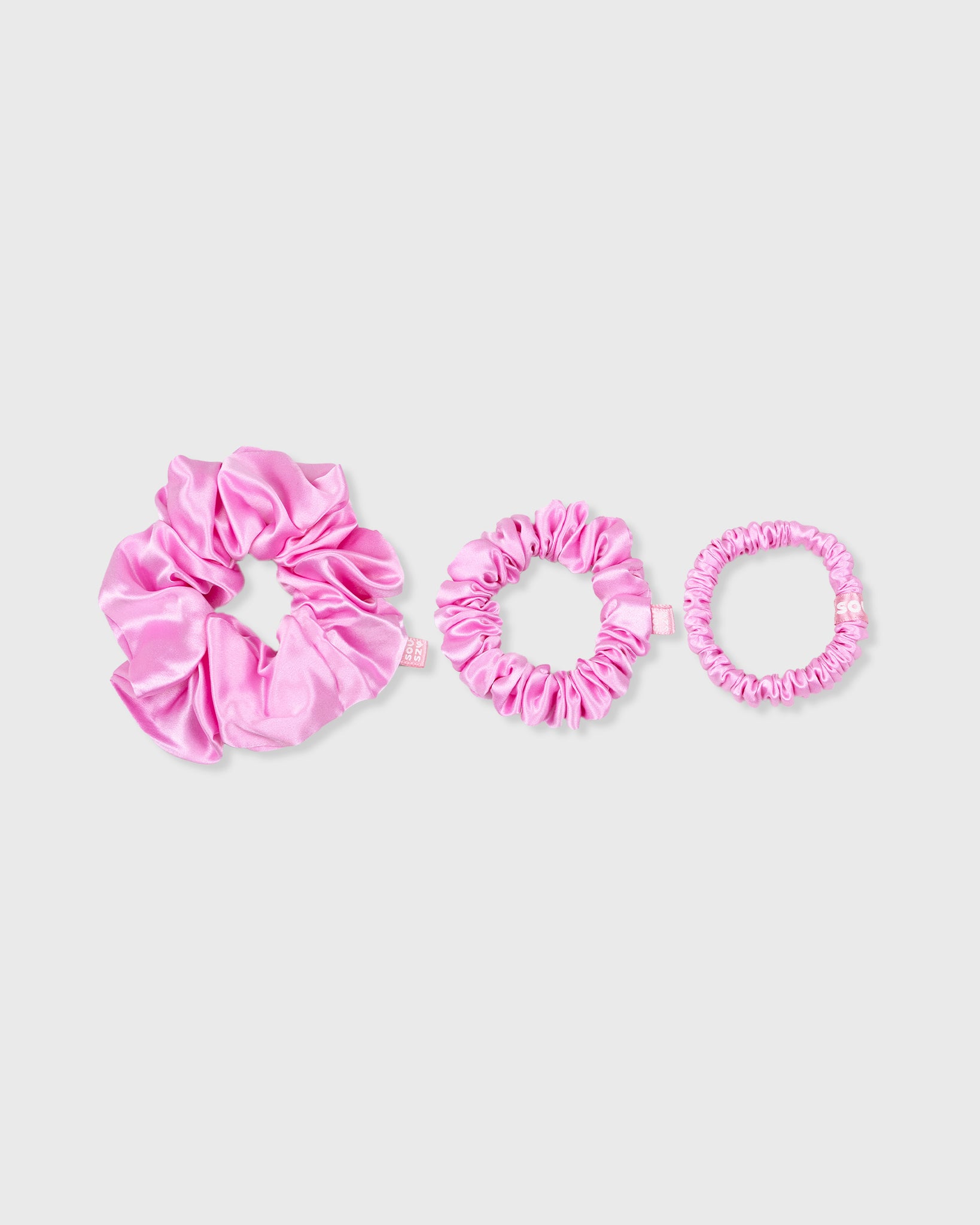 Souszy Silk Scrunchie Large | Pink