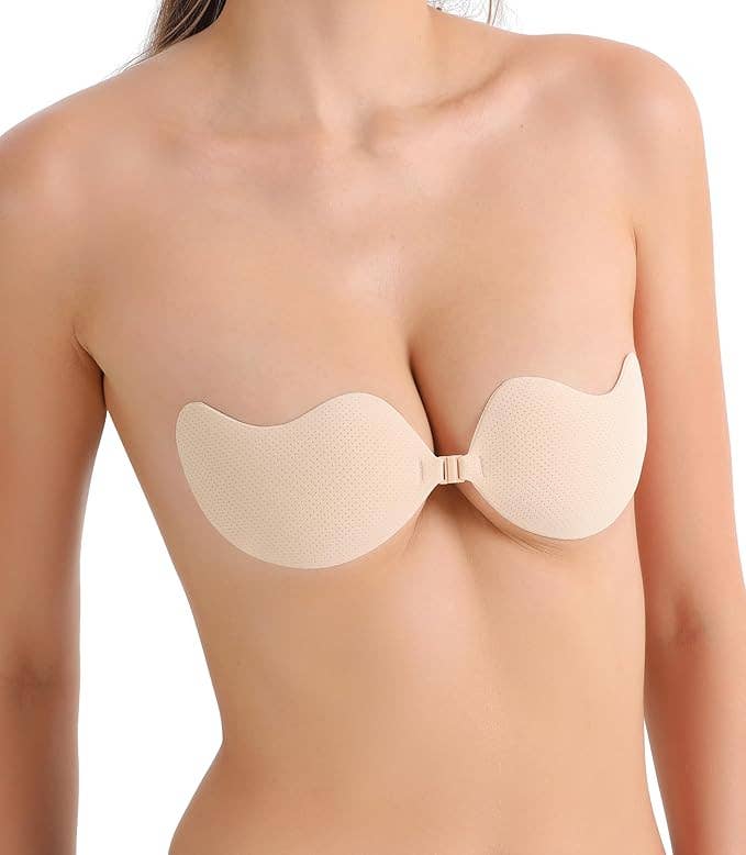 Nippies Flex Bra Adhesive Strapless Bra | Creme