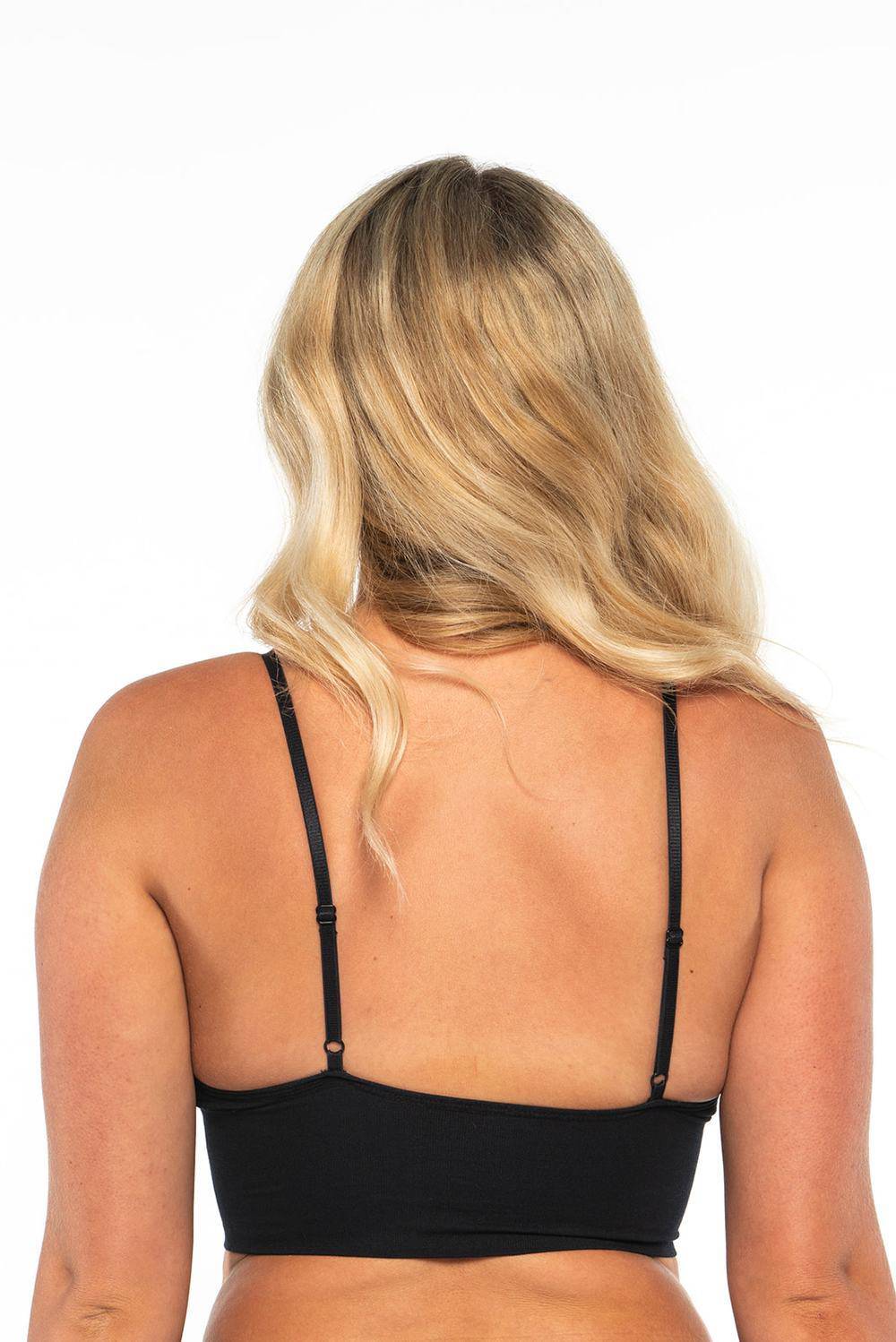 Classic Crop Black | Long Firm Waistband - Souszy - Nativ Basics