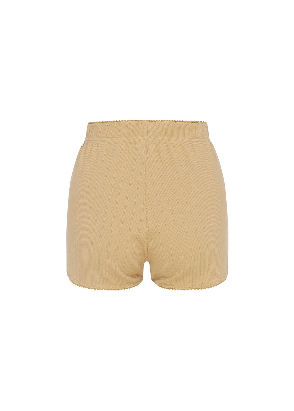 Miyako Darcy Certified Organic Cotton Shorts | Latte