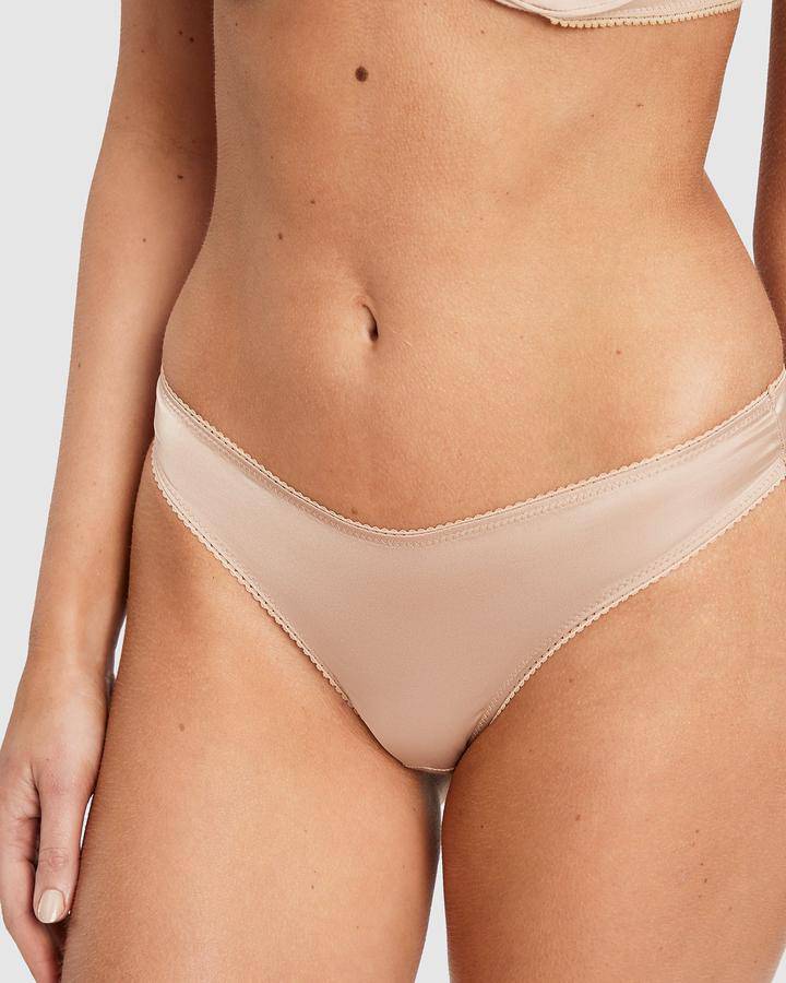 Dahlia G-String | Gold - Souszy - Saturday The Label
