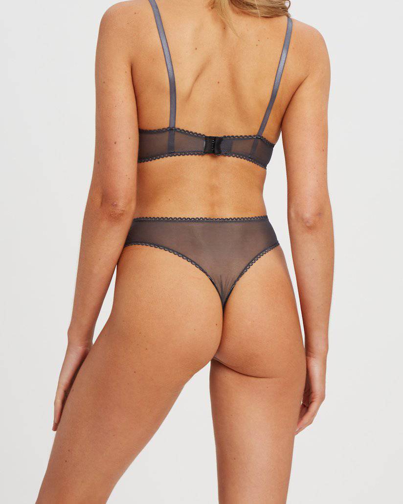 Goddess G-String | Grey - Souszy - Saturday The Label