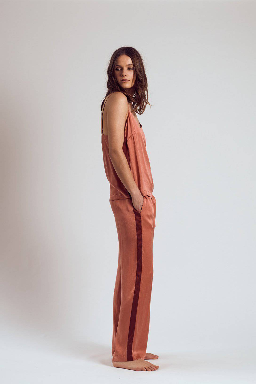 Silk Set | Rose - Souszy - The Silk Robe
