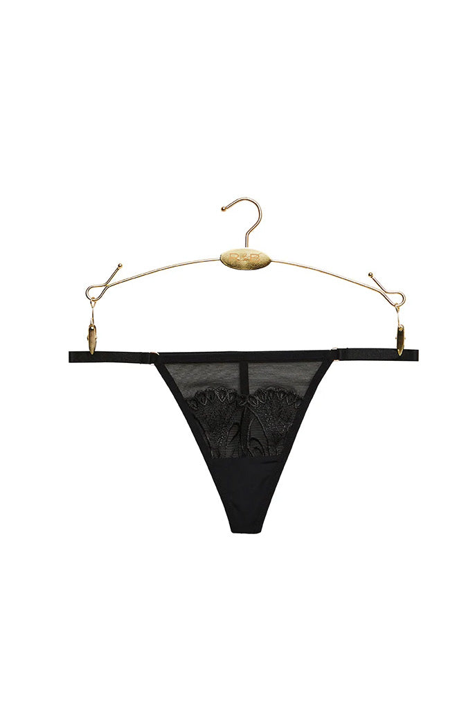 Lace G | Black - Souszy - Rose & Bare