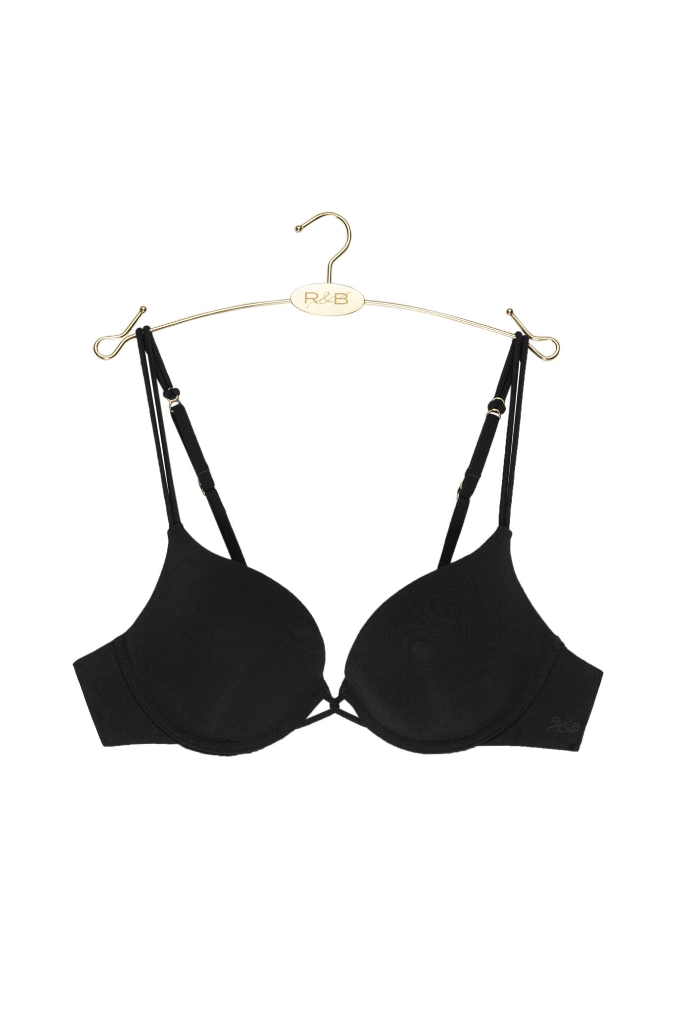 Little Lift Bra | Black/Shade 0 - Souszy - Rose & Bare - Front