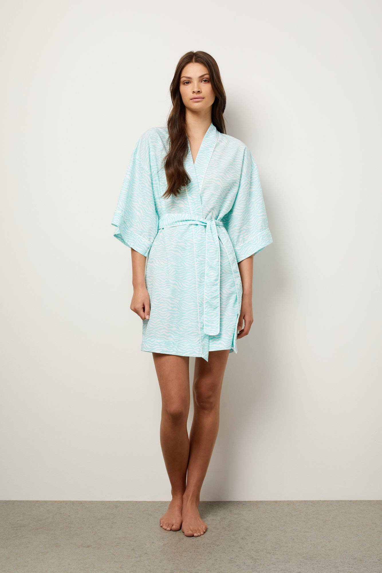 The Lucia Night Kimono - Souszy - Wanderluxe