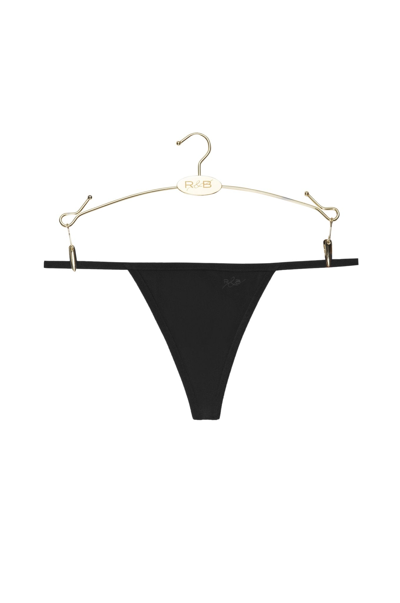 Little G G-String Pack | Black/Shade 0 - Souszy - Rose & Bare - Front
