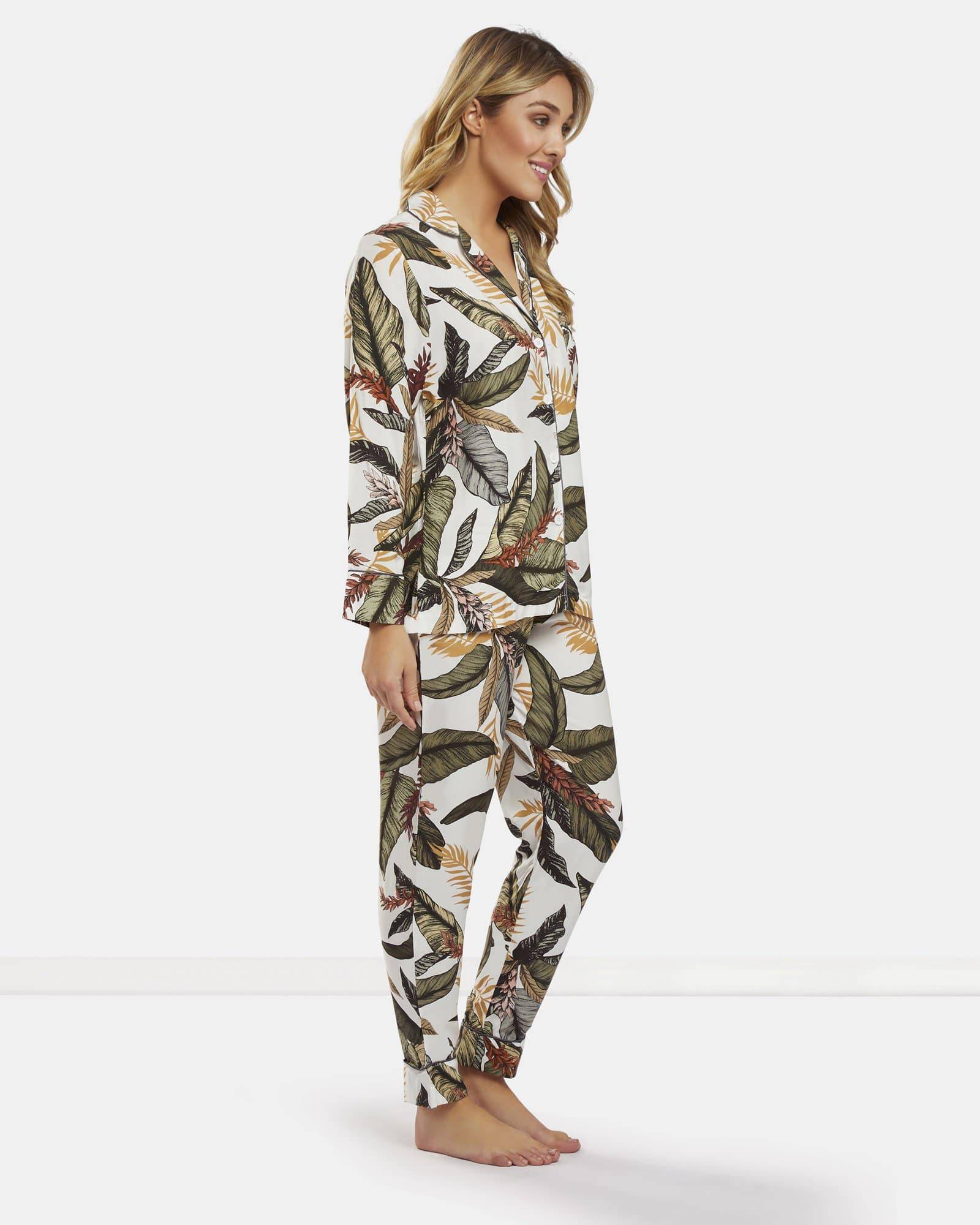Palm Pyjama Set - Souszy - Dream With Me