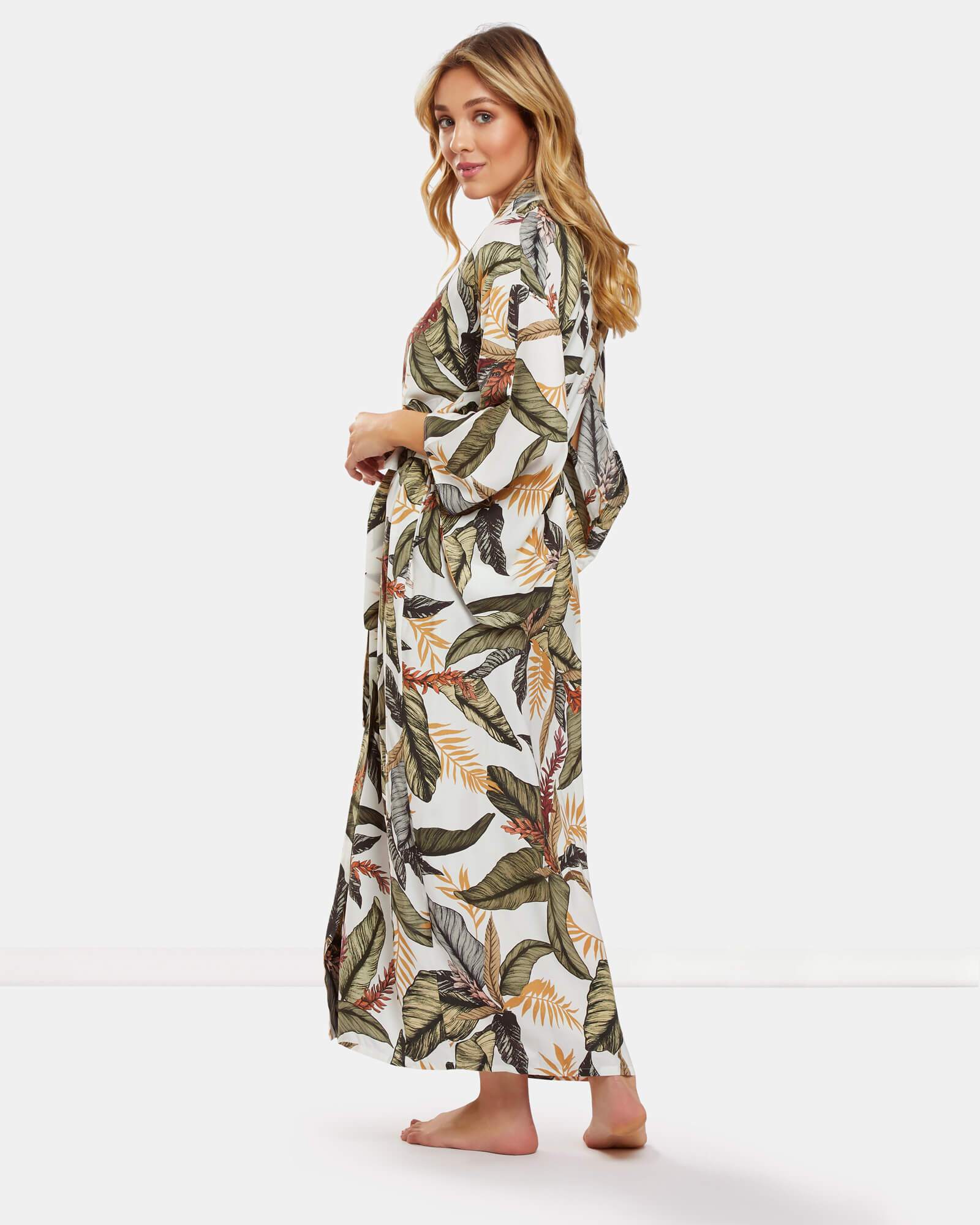 Palm Kimono Robe - Souszy - Dream With Me
