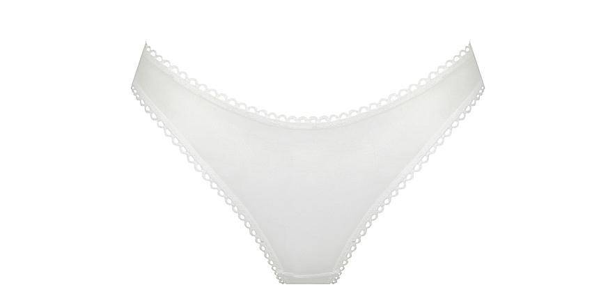 Saturday Mesh G-String | White - Souszy - Saturday The Label