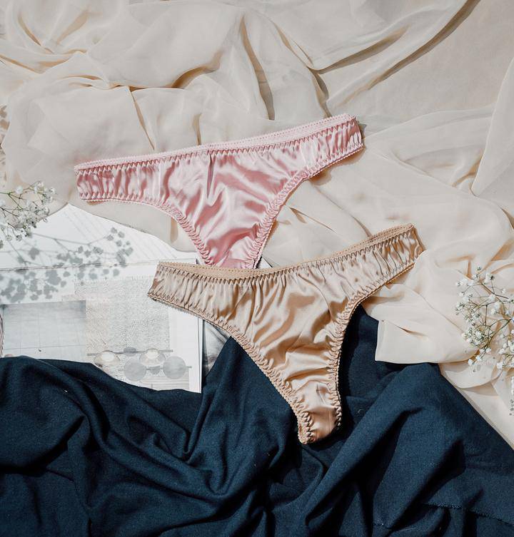 Dahlia G-String | Pink - Souszy - Saturday The Label