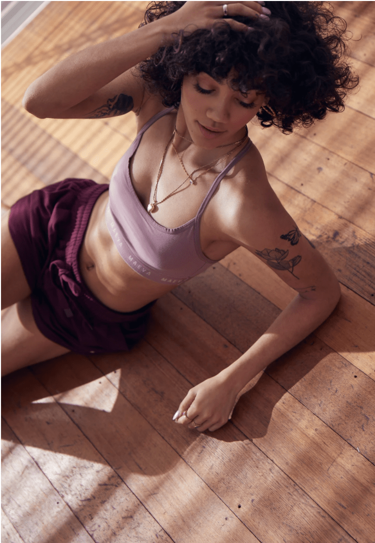 Contour Bralette | Amethyst - Souszy - MAEVA