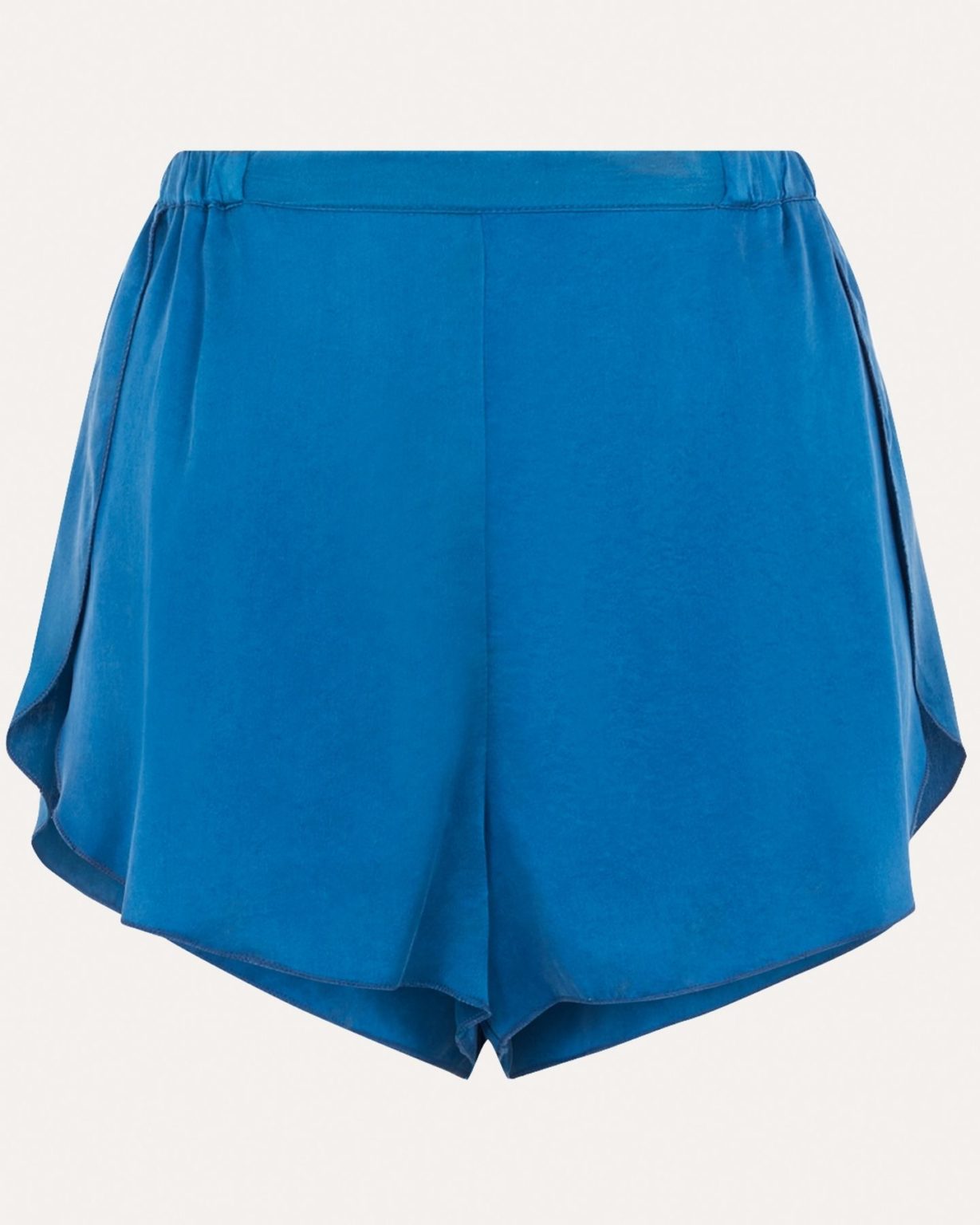 Dream With Me Silk Shorts | Indigo