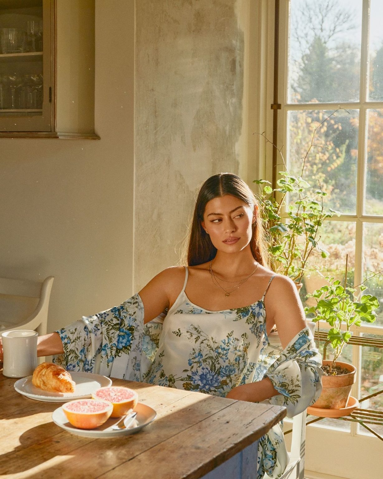 Dream With Me Silk Slip | Botanic