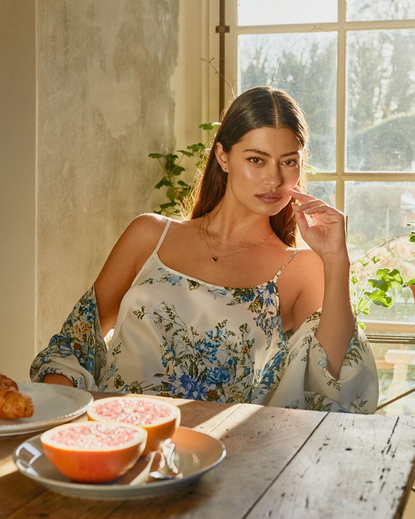 Dream With Me Silk Slip | Botanic