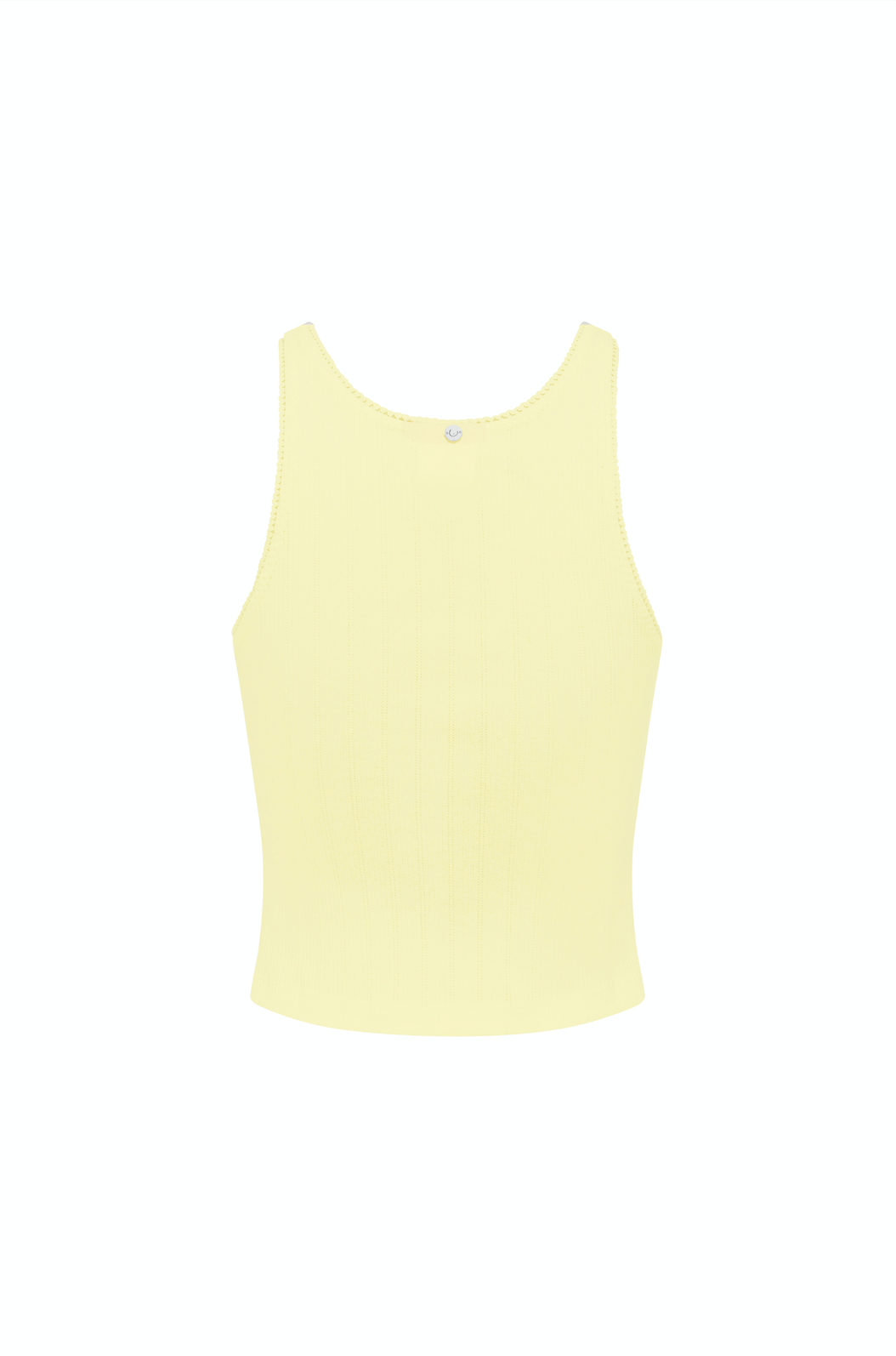 Sophia Certified Organic Cotton Singlet | Lemon - Souszy - Miyako - Front