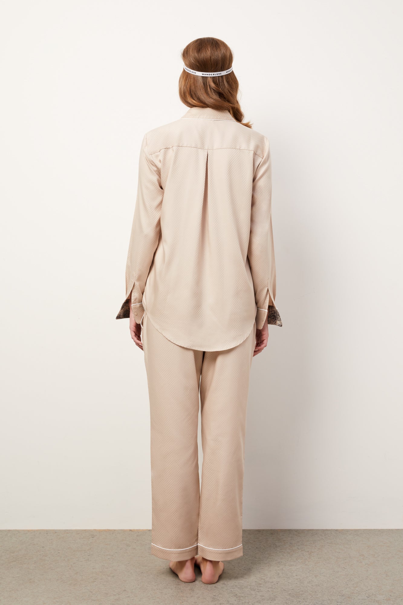 The Sienna Pyjama Set Long - Souszy - Wanderluxe